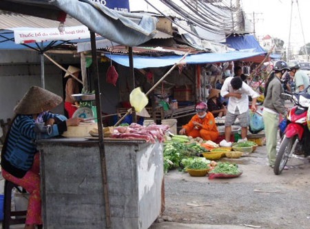 Lo “tai xanh”, người dân e dè với thịt heo - 2 Lo “tai xanh”, người dân e dè với thịt heo - 2