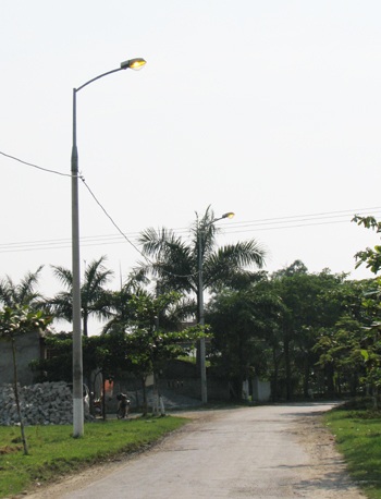 Đèn cao áp sáng giữa ban ngày - 2