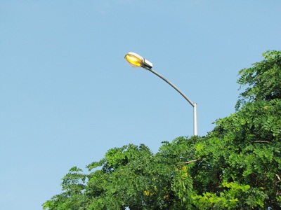 Đèn cao áp sáng giữa ban ngày - 4