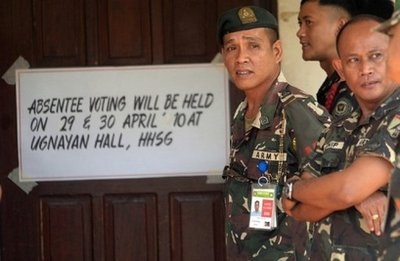 Philippines: 1 người bị bắn chết ngay đầu ngày bầu cử - 1 Philippines: 1 người bị bắn chết ngay đầu ngày bầu cử - 1
