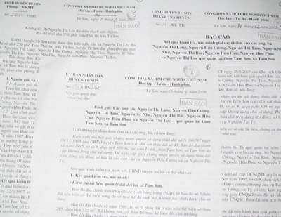 UBND thị xã “né” giải quyết khiếu nại của dân - 1 UBND thị xã “né” giải quyết khiếu nại của dân - 1