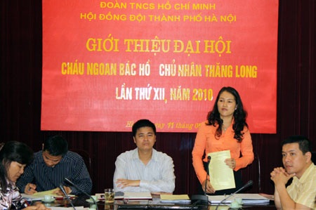Đại hội “Cháu ngoan Bác Hồ - Chủ nhân Thăng Long” - 1 Đại hội “Cháu ngoan Bác Hồ - Chủ nhân Thăng Long” - 1