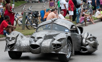 Xem xe “độc” tại Houston Art Car Parade 2010 - 2