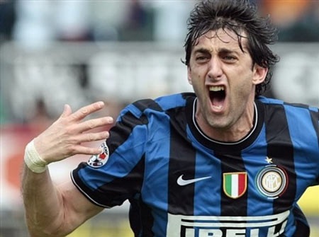 Milito liên tiếp về nhì cuộc đua Vua phá lưới Serie A - 2 Milito liên tiếp về nhì cuộc đua Vua phá lưới Serie A - 2