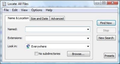 Tìm kiếm file nhanh chóng trên Windows với Locate32 - 1 Tìm kiếm file nhanh chóng trên Windows với Locate32 - 1