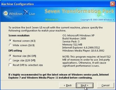 “Lột xác” để Windows XP/Vista trở thành Windows 7 - 9 “Lột xác” để Windows XP/Vista trở thành Windows 7 - 9