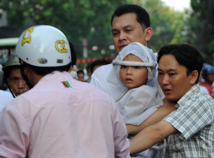 Người thân đưa Hữu Lộc về nơi an nghỉ cuối cùng  - 10