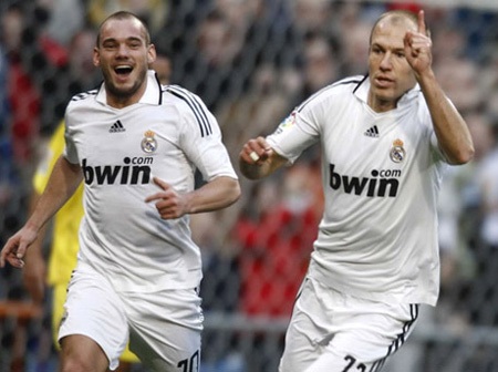 Ngày Robben và Sneijder tái hồi Bernabeu - 1