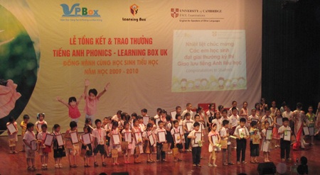 Trên 25.000 học sinh đăng ký học chương trình Phonics - LBUK - 2 Trên 25.000 học sinh đăng ký học chương trình Phonics - LBUK - 2
