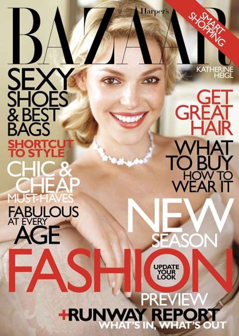 Katherine Heigl đẹp thanh lịch trên Harper’s Bazaar - 1