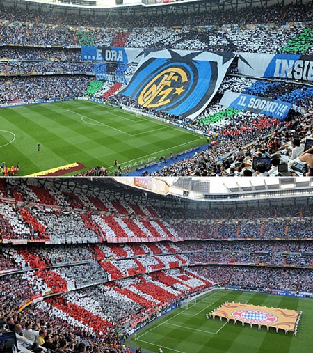 Chùm ảnh: CĐV Inter "phát cuồng" với cú ăn 3 vĩ đại - 1