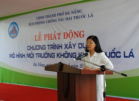 Đà Nẵng phát động chương trình không khói thuốc lá - 1 Đà Nẵng phát động chương trình không khói thuốc lá - 1