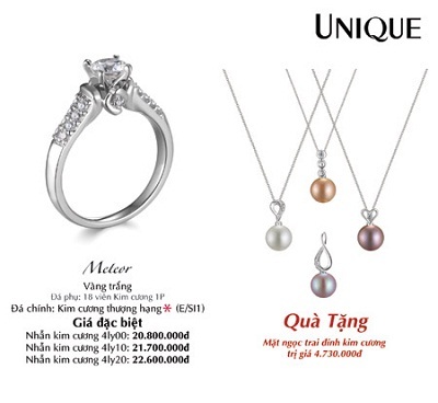 UNIQUE giới thiệu BST Nhẫn kim cương mới nhất 2010 "Sự phản chiếu" - 3