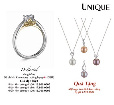 UNIQUE giới thiệu BST Nhẫn kim cương mới nhất 2010 "Sự phản chiếu" - 6