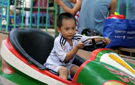 Cung Thiếu nhi rộn ràng ngày Tết trẻ thơ - 9 Cung Thiếu nhi rộn ràng ngày Tết trẻ thơ - 9