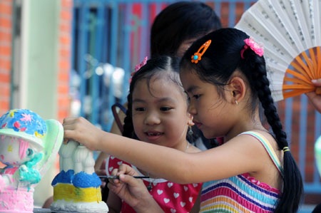 Cung Thiếu nhi rộn ràng ngày Tết trẻ thơ - 12 Cung Thiếu nhi rộn ràng ngày Tết trẻ thơ - 12