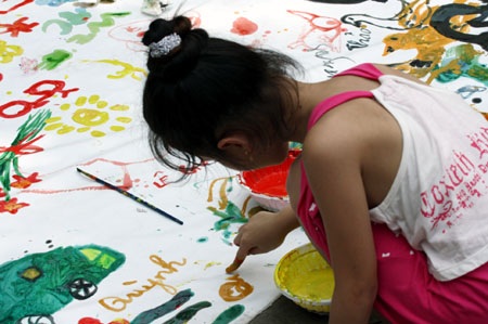 Cung Thiếu nhi rộn ràng ngày Tết trẻ thơ - 5 Cung Thiếu nhi rộn ràng ngày Tết trẻ thơ - 5