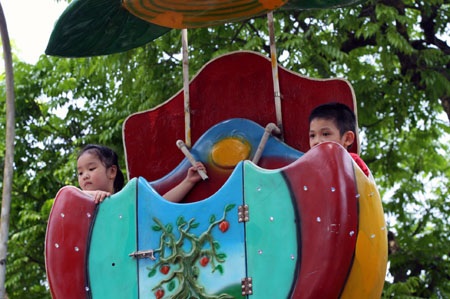 Cung Thiếu nhi rộn ràng ngày Tết trẻ thơ - 10 Cung Thiếu nhi rộn ràng ngày Tết trẻ thơ - 10