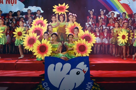 Kỷ niệm 55 năm thành lập Cung thiếu nhi Hà Nội - 1 Kỷ niệm 55 năm thành lập Cung thiếu nhi Hà Nội - 1