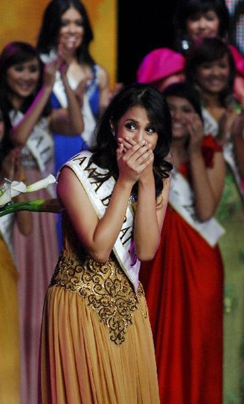 Asyifa Latief giành vương miện Hoa hậu Indonesia 2010 - 2