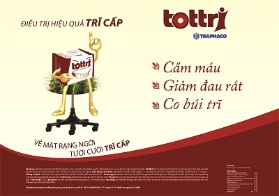 Tottri - Cắt cơn trĩ cấp - 1 Tottri - Cắt cơn trĩ cấp - 1