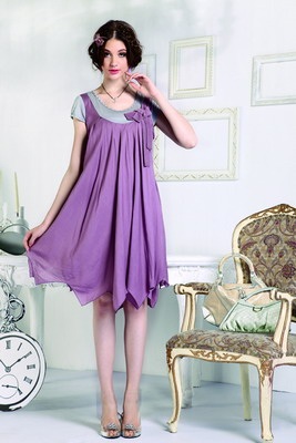 Đầm bầu với phong cách ngây thơ - 3 Đầm bầu với phong cách ngây thơ - 3