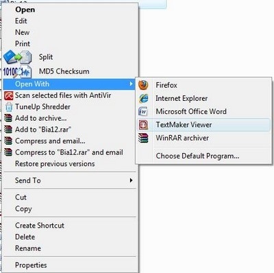 Xem mọi định dạng file văn bản với TextMaker Viewer - 4 Xem mọi định dạng file văn bản với TextMaker Viewer - 4