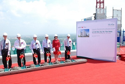 Dự án The Vista đã hoàn tất tốt đẹp phần xây thô - 1 Dự án The Vista đã hoàn tất tốt đẹp phần xây thô - 1