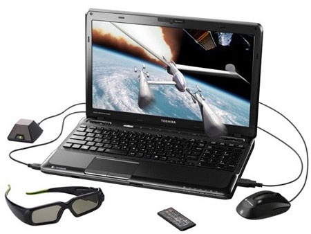 Toshiba sẽ trình làng laptop 3D trong tháng 7 - 1 Toshiba sẽ trình làng laptop 3D trong tháng 7 - 1