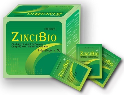 Cốm vi sinh ZinciBio - Cải thiện tình trạng gầy yếu, kém phát triển ở trẻ - 1