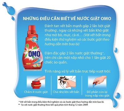 Nước giặt OMO mới: Bạn đã dùng chưa? - 1 Nước giặt OMO mới: Bạn đã dùng chưa? - 1