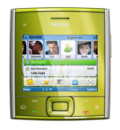 Nokia X5 - Điện thoại vuông, bàn phím trượt QWERTY - 4 Nokia X5 - Điện thoại vuông, bàn phím trượt QWERTY - 4