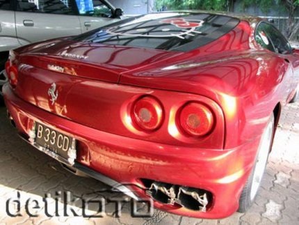 Siêu xe Ferrari 360 phong cách Hello Kitty - 6 Siêu xe Ferrari 360 phong cách Hello Kitty - 6
