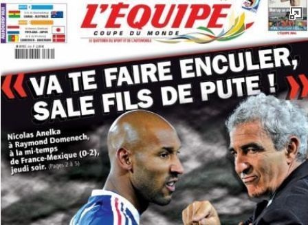 Bị đuổi khỏi World Cup, Anelka “chúc phúc” ĐT Pháp - 1 Bị đuổi khỏi World Cup, Anelka “chúc phúc” ĐT Pháp - 1