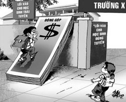“Khóc” vì trường điểm - 1 “Khóc” vì trường điểm - 1