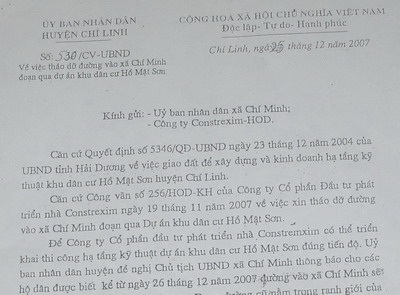 Xã thiếu trách nhiệm, chủ đầu tư và khách hàng đều khổ - 1 Xã thiếu trách nhiệm, chủ đầu tư và khách hàng đều khổ - 1