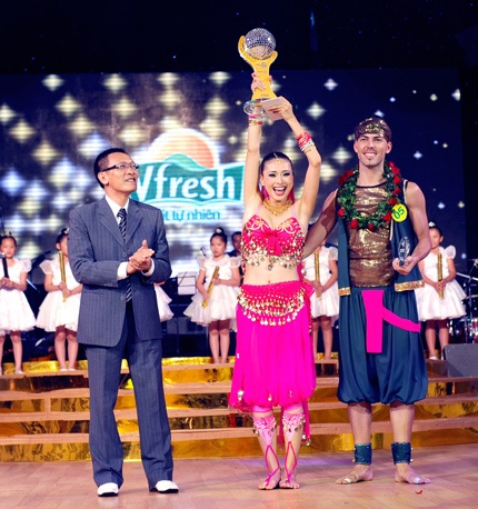 Ngô Thanh Vân trở thành Nữ hoàng khiêu vũ - 2 Ngô Thanh Vân trở thành Nữ hoàng khiêu vũ - 2