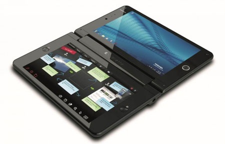 Toshiba trình làng máy tính bảng 2 màn hình - 2