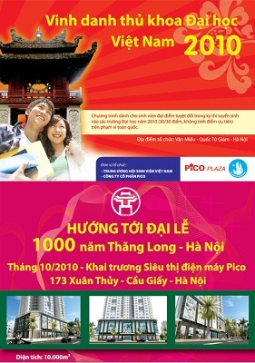 Pico tặng 50.000 bản đồ Hà Nội cho học sinh đi thi đại học - 3 Pico tặng 50.000 bản đồ Hà Nội cho học sinh đi thi đại học - 3