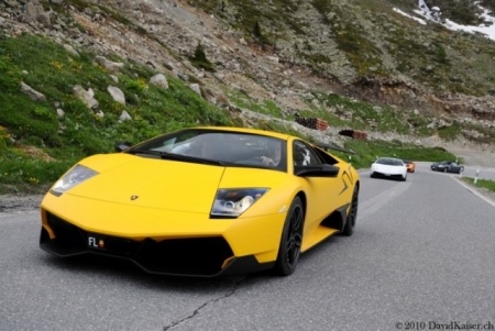 Đội hình Lamborghini vượt núi Alps - 4 Đội hình Lamborghini vượt núi Alps - 4