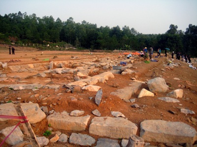 Phát hiện đường thần đạo ở khu di tích 600 năm tuổi - 3