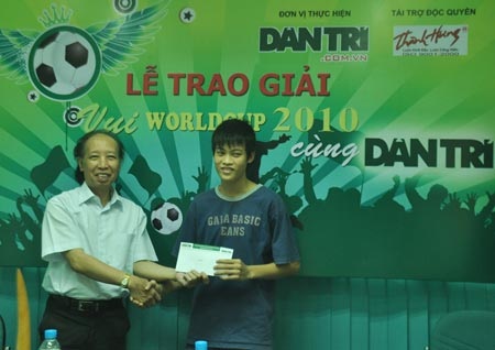 Trao thưởng chương trình “Vui World Cup cùng Dân trí” (đợt 1) - 2