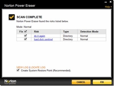 Norton Power Eraser - Diệt nhanh những loại virus cứng đầu - 4 Norton Power Eraser - Diệt nhanh những loại virus cứng đầu - 4