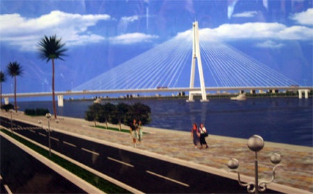 Xây cầu dây văng hiện đại nhất tỉnh Quảng Bình - 1