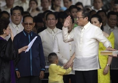 Tổng thống độc thân của Philippines nhậm chức - 1 Tổng thống độc thân của Philippines nhậm chức - 1