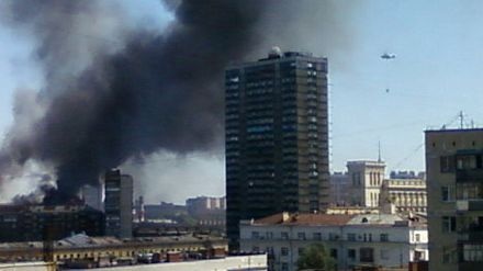 Cháy lớn tại công ty quốc phòng hàng đầu của Nga - 7 Cháy lớn tại công ty quốc phòng hàng đầu của Nga - 7