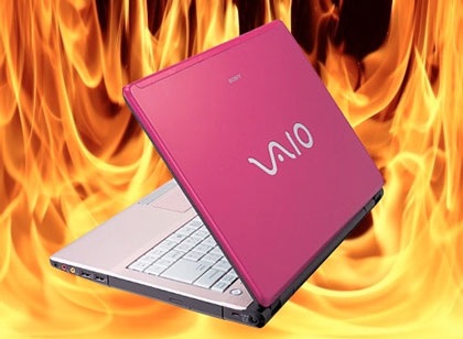Hơn nửa triệu laptop Vaio có nguy cơ cháy nổ bị thu hồi - 1 Hơn nửa triệu laptop Vaio có nguy cơ cháy nổ bị thu hồi - 1