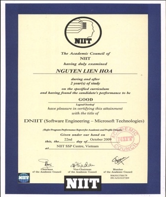 Học Viện Quốc Tế CNTT NIIT - iNET tặng học bổng học sinh Tốt Nghiệp 2010 - 2 Học Viện Quốc Tế CNTT NIIT - iNET tặng học bổng học sinh Tốt Nghiệp 2010 - 2