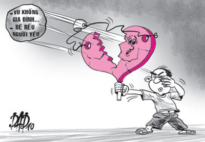 Làm nhục, vu khống người yêu cũ - 1