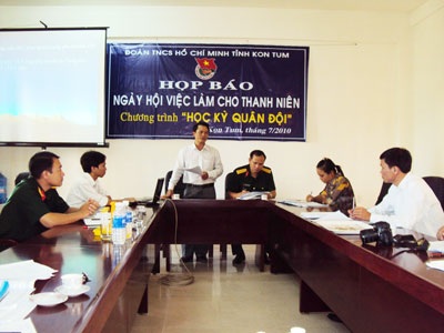 Họp báo về Ngày hội việc làm cho thanh niên - 1 Họp báo về Ngày hội việc làm cho thanh niên - 1